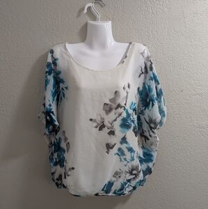 Floral Dress blouse